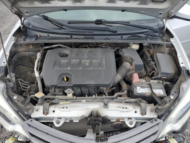 2T1BURHE1GC528471 - 2016 TOYOTA COROLLA L فضي صورة 11