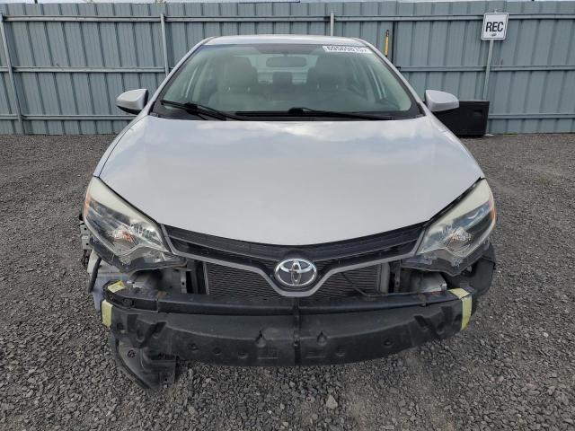 2T1BURHE1GC528471 - 2016 TOYOTA COROLLA L فضي صورة 5