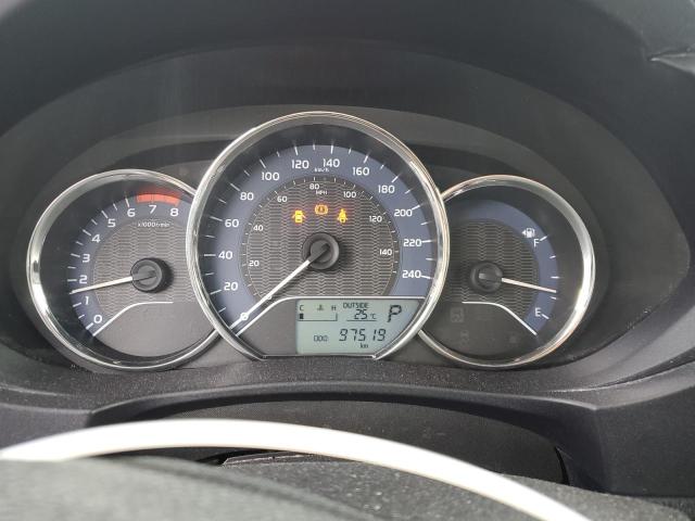 2T1BURHE1GC528471 - 2016 TOYOTA COROLLA L فضي صورة 9