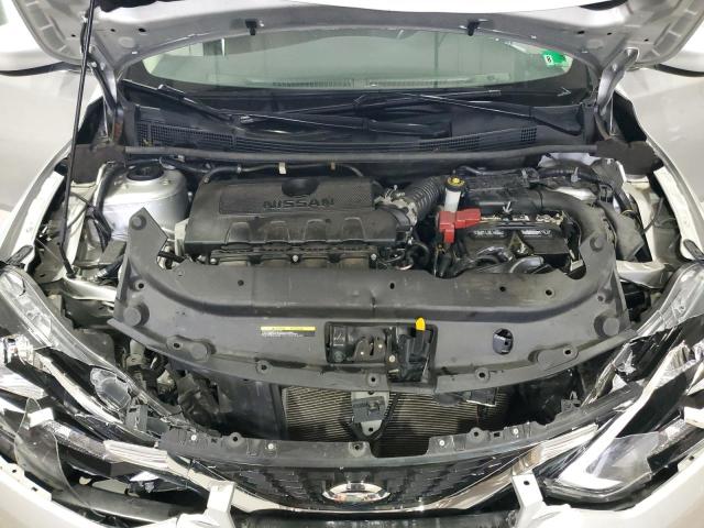 3N1AB7AP1KY397300 - 2019 NISSAN SENTRA S SILVER photo 11