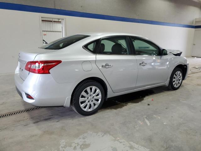3N1AB7AP1KY397300 - 2019 NISSAN SENTRA S SILVER photo 3