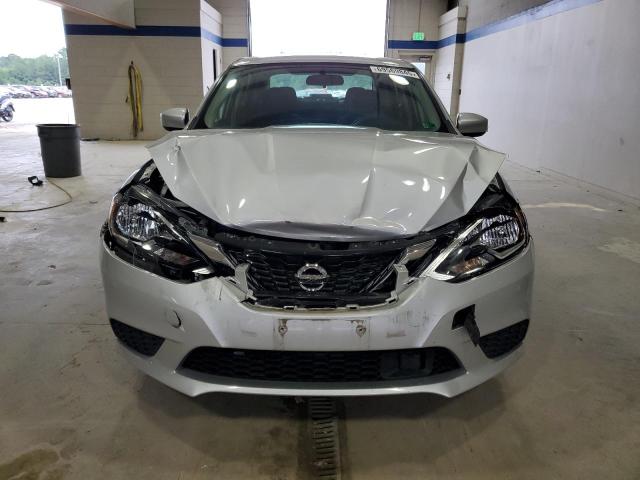 3N1AB7AP1KY397300 - 2019 NISSAN SENTRA S SILVER photo 5