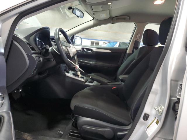 3N1AB7AP1KY397300 - 2019 NISSAN SENTRA S SILVER photo 7