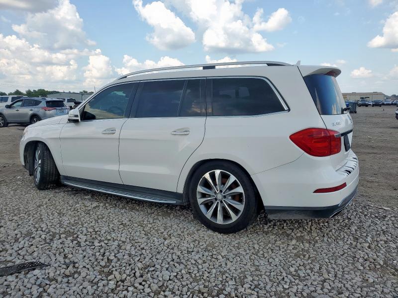 4JGDF6EE2FA578803 - 2015 MERCEDES-BENZ GL 450 4MATIC WHITE photo 2
