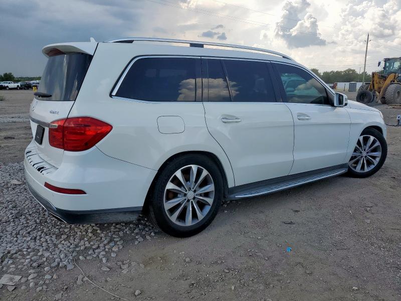 4JGDF6EE2FA578803 - 2015 MERCEDES-BENZ GL 450 4MATIC WHITE photo 3