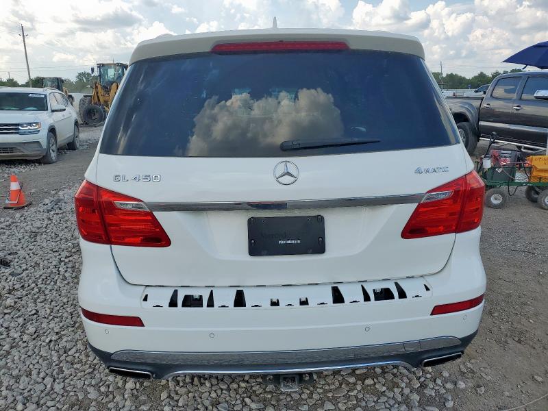 4JGDF6EE2FA578803 - 2015 MERCEDES-BENZ GL 450 4MATIC WHITE photo 6