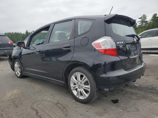 JHMGE8H46AS010221 - 2010 HONDA FIT SPORT BLACK photo 2