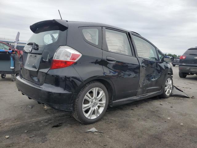 JHMGE8H46AS010221 - 2010 HONDA FIT SPORT BLACK photo 3