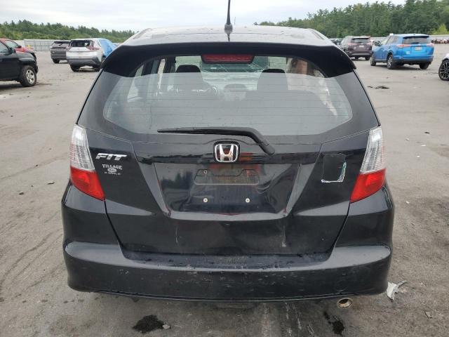 JHMGE8H46AS010221 - 2010 HONDA FIT SPORT BLACK photo 6