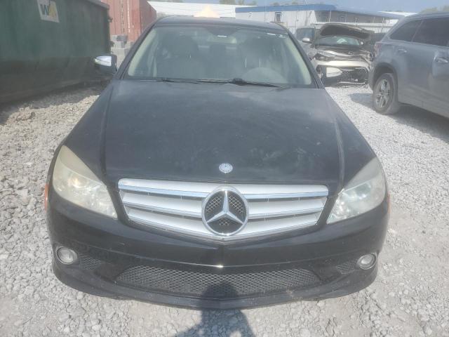 WDDGF81X59F259803 - 2009 MERCEDES-BENZ C 300 4MATIC BLACK photo 5