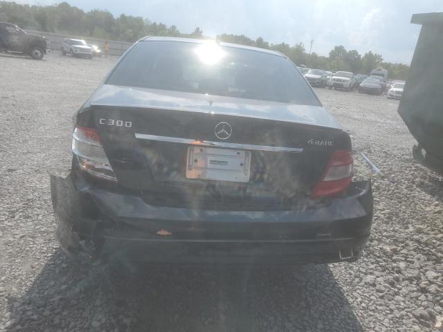 WDDGF81X59F259803 - 2009 MERCEDES-BENZ C 300 4MATIC BLACK photo 6