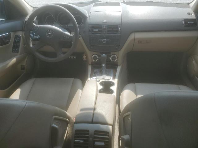 WDDGF81X59F259803 - 2009 MERCEDES-BENZ C 300 4MATIC BLACK photo 8