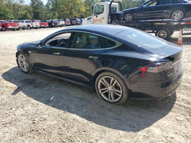 5YJSA1E23FF115143 - 2015 TESLA MODEL S Schwarz Foto 2