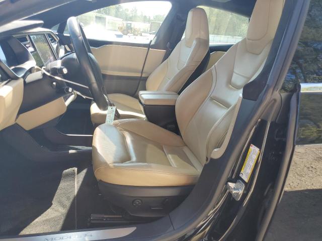 5YJSA1E23FF115143 - 2015 TESLA MODEL S Schwarz Foto 7