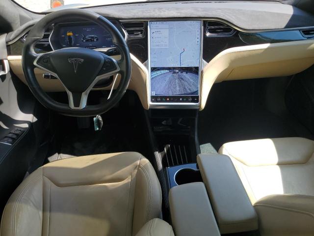 5YJSA1E23FF115143 - 2015 TESLA MODEL S Schwarz Foto 8