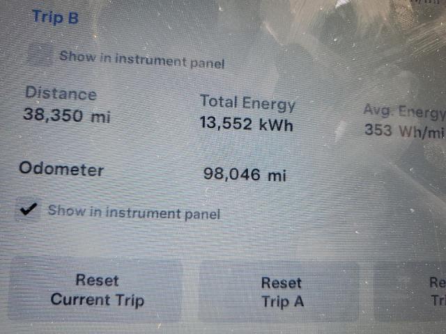 5YJSA1E23FF115143 - 2015 TESLA MODEL S Schwarz Foto 9