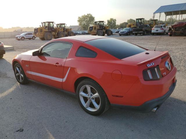 1ZVBP8CF9B5135368 - 2011 FORD MUSTANG GT RED photo 2