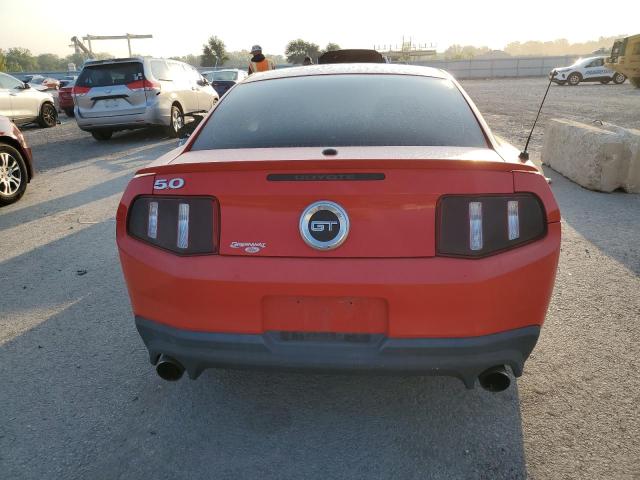 1ZVBP8CF9B5135368 - 2011 FORD MUSTANG GT RED photo 6