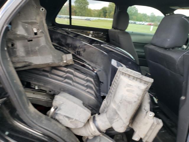 1FM5K8AR3JGC76205 - 2018 FORD EXPLORER POLICE INTERCEPTOR BLACK photo 11