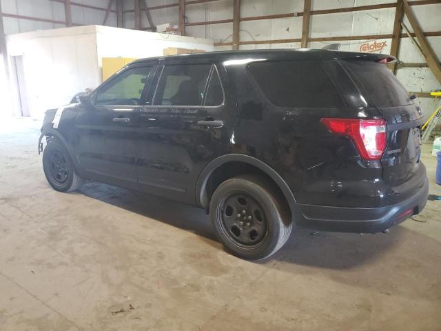 1FM5K8AR3JGC76205 - 2018 FORD EXPLORER POLICE INTERCEPTOR BLACK photo 2