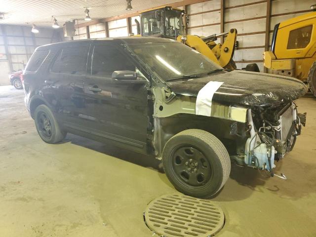 1FM5K8AR3JGC76205 - 2018 FORD EXPLORER POLICE INTERCEPTOR BLACK photo 4