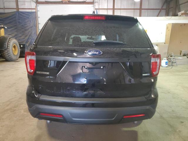 1FM5K8AR3JGC76205 - 2018 FORD EXPLORER POLICE INTERCEPTOR BLACK photo 6