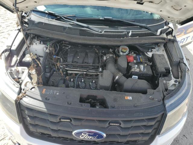 1FM5K8AR5JGA90522 - 2018 FORD EXPLORER POLICE INTERCEPTOR WHITE photo 12