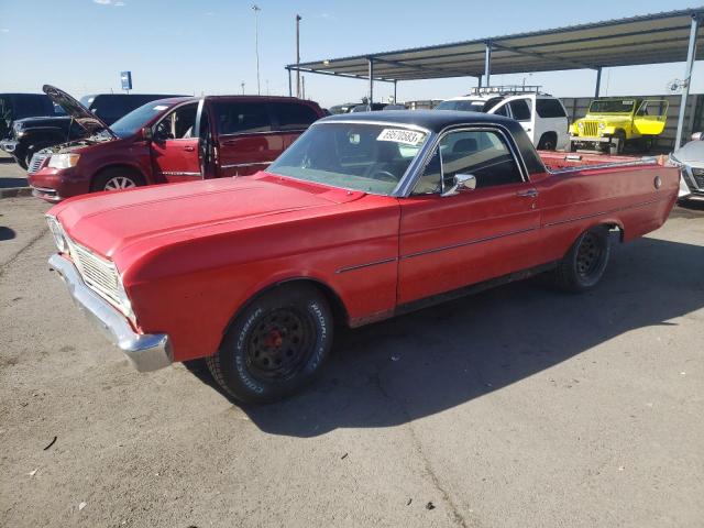 6K29C183209 - 1966 FORD RANCHERO RED photo 1