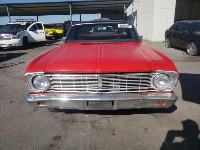 6K29C183209 - 1966 FORD RANCHERO RED photo 5