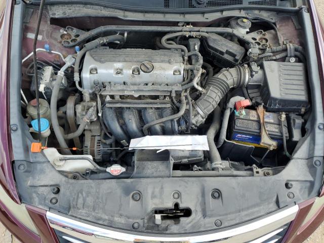 1HGCP2F80BA022788 - 2011 HONDA ACCORD EXL BURGUNDY photo 11