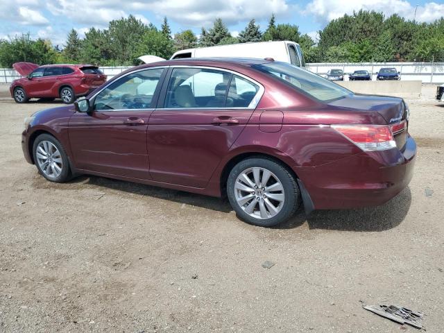 1HGCP2F80BA022788 - 2011 HONDA ACCORD EXL BURGUNDY photo 2