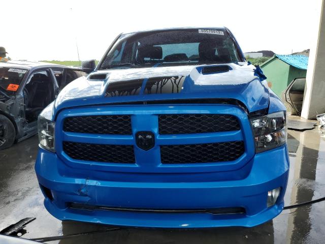 1C6RR6KT5KS642834 - 2019 RAM 1500 CLASS TRADESMAN BLUE photo 5