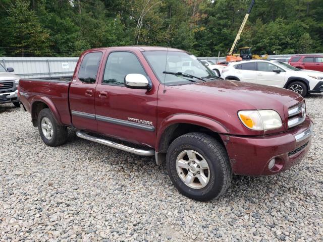 5TBBT44176S485147 - 2006 TOYOTA TUNDRA ACCESS CAB SR5 MAROON photo 4
