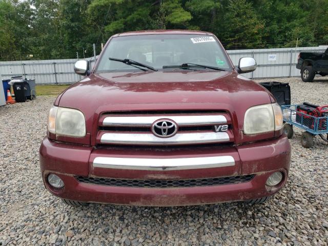 5TBBT44176S485147 - 2006 TOYOTA TUNDRA ACCESS CAB SR5 MAROON photo 5