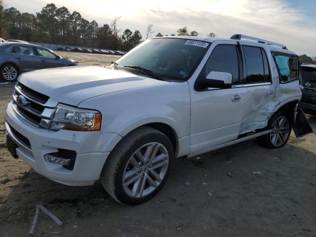 1FMJK1KT9HEA40955 - 2017 FORD EXPEDITION EL LIMITED WHITE photo 1