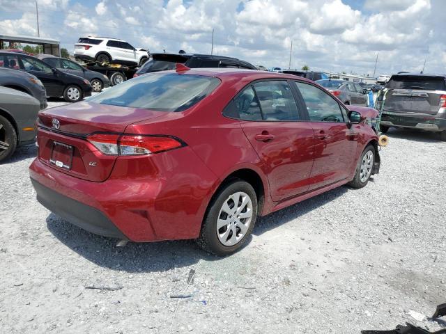 5YFB4MDE7RP218806 - 2024 TOYOTA COROLLA LE BURGUNDY photo 3
