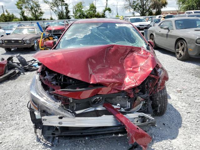 5YFB4MDE7RP218806 - 2024 TOYOTA COROLLA LE BURGUNDY photo 5