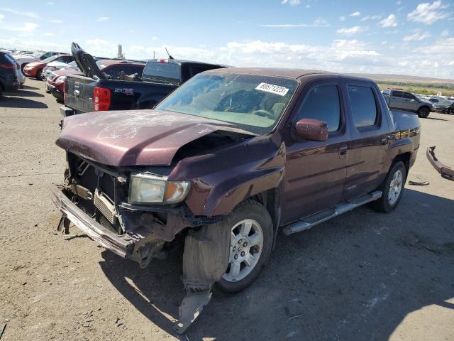 2HJYK16508H528100 - 2008 HONDA RIDGELINE RTL MAROON photo 1