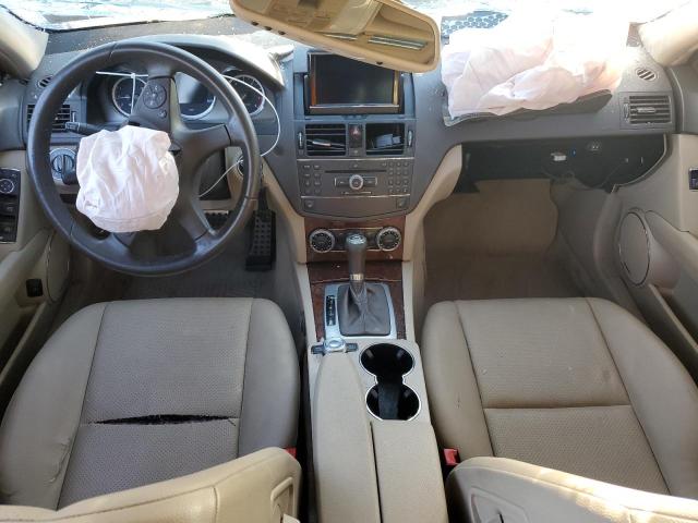 WDDGF81X69F230536 - 2009 MERCEDES-BENZ C 300 4MATIC CHARCOAL photo 8