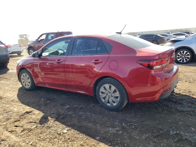 3KPA24AB0KE246837 - 2019 KIA RIO S RED photo 2