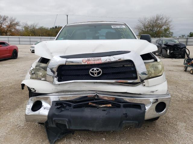 5TFRU54188X009902 - 2008 TOYOTA TUNDRA DOUBLE CAB WHITE photo 5