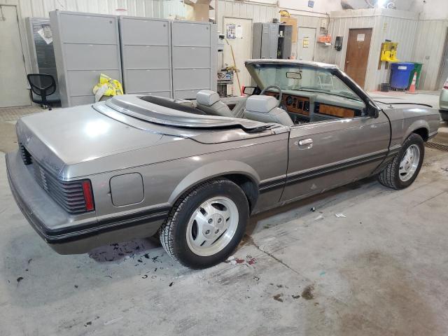 1FABP12D0BF132420 - 1981 FORD MUSTANG GHIA SILVER photo 3