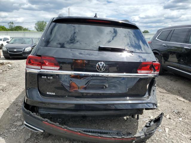 1V2WR2CA5MC542617 - 2021 VOLKSWAGEN ATLAS SE BLACK photo 6
