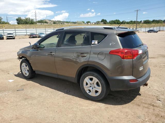 JTMBFREV0DD029027 - 2013 TOYOTA RAV4 LE BROWN photo 2