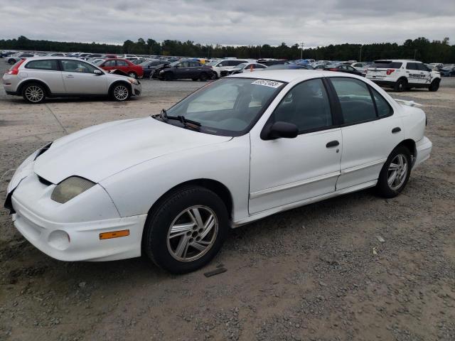 1G2JB524617104114 - 2001 PONTIAC SUNFIRE SE WHITE photo 1