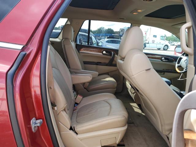 5GAKVCED6CJ355522 - 2012 BUICK ENCLAVE 勃艮第红 照片 11