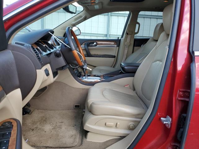 5GAKVCED6CJ355522 - 2012 BUICK ENCLAVE 勃艮第红 照片 7