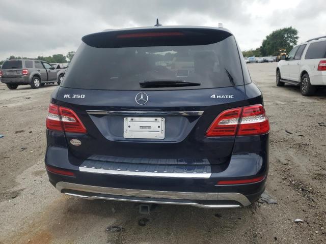 4JGDA5HB3EA273335 - 2014 MERZ ML 350 4MATIC BLUE photo 6