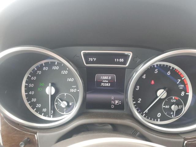 4JGDA5HB3EA273335 - 2014 MERZ ML 350 4MATIC BLUE photo 9