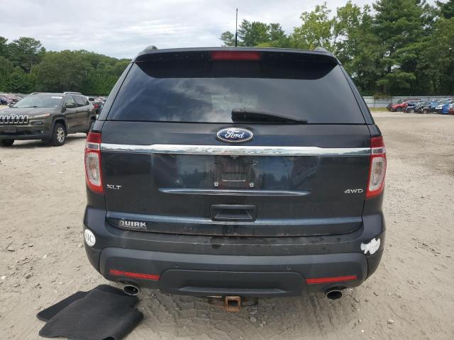 1FM5K8D88DGB55189 - 2013 FORD EXPLORER XLT CHARCOAL photo 6